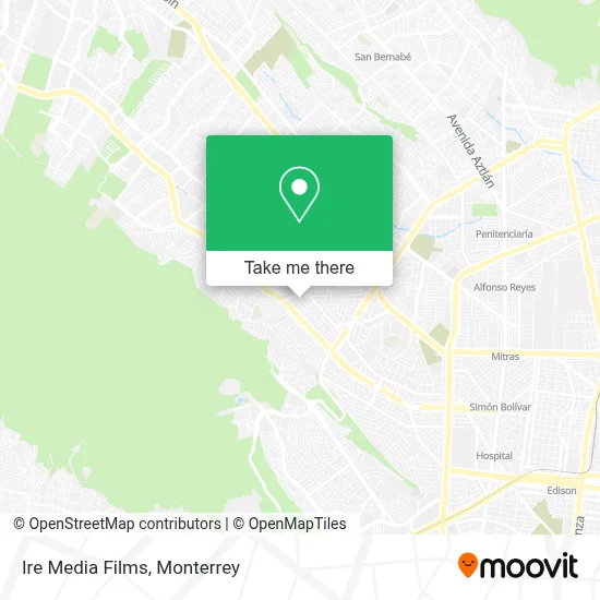 Ire Media Films map