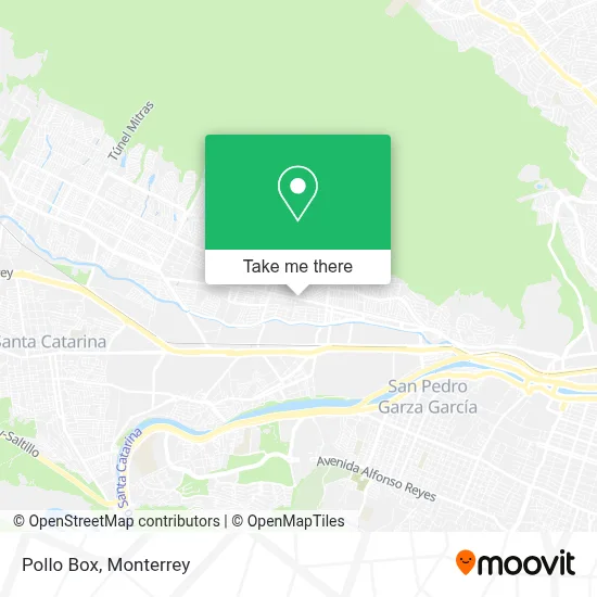 Pollo Box map