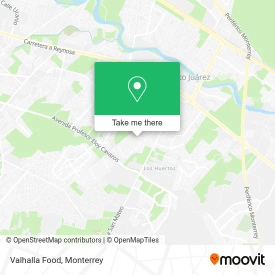 Valhalla Food map