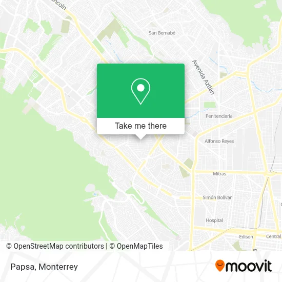 Papsa map