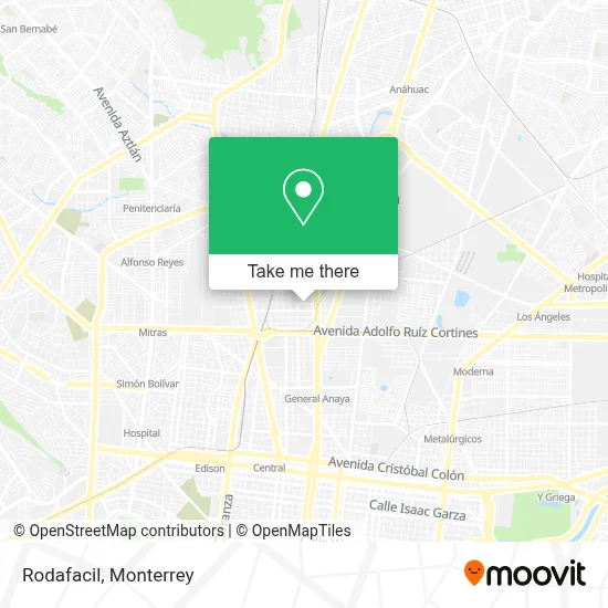 Rodafacil map