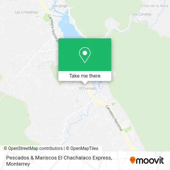Pescados & Mariscos El Chachalaco Express map