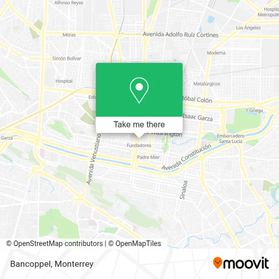 Bancoppel map