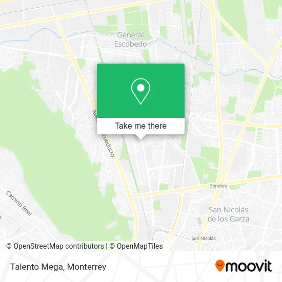 Talento Mega map