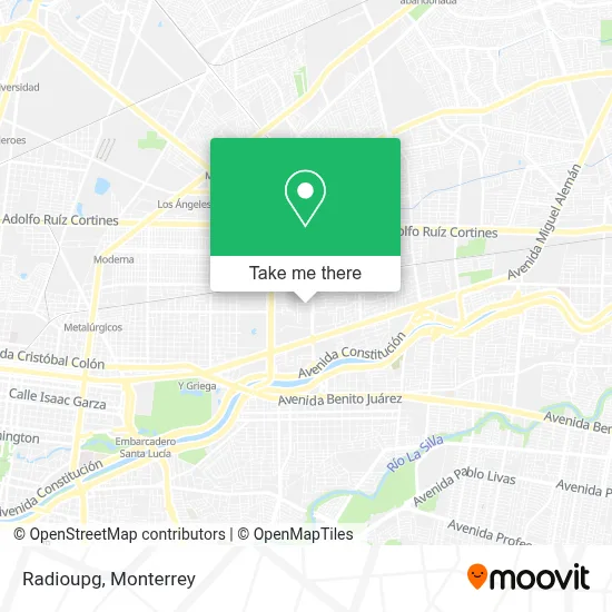 Radioupg map
