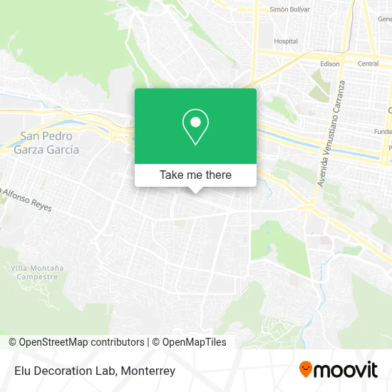 Elu Decoration Lab map