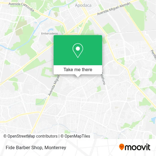 Fide Barber Shop map