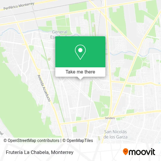 Frutería La Chabela map
