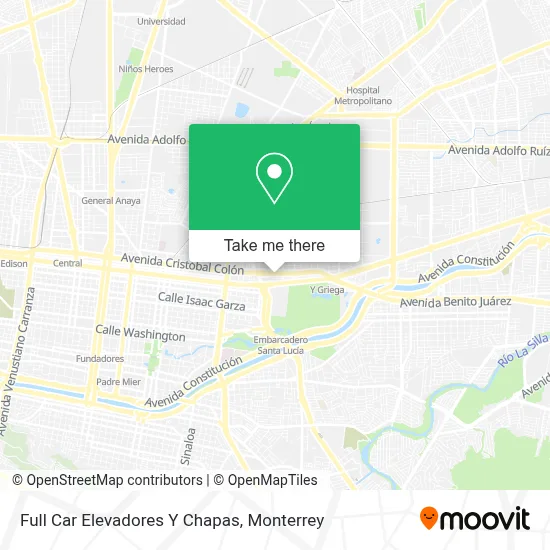 Full Car Elevadores Y Chapas map