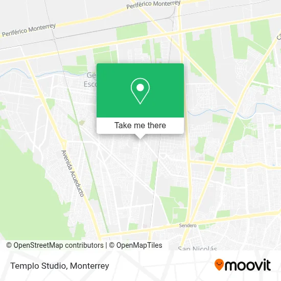 Templo Studio map
