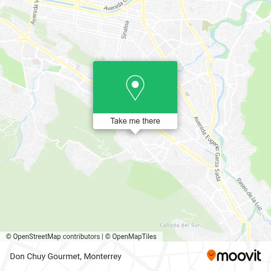 Don Chuy Gourmet map