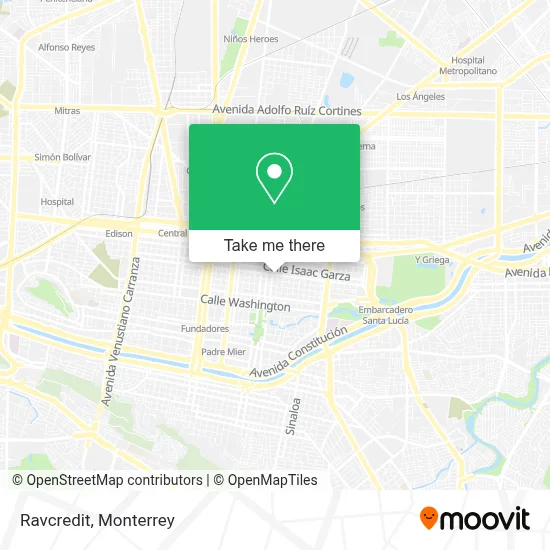 Ravcredit map