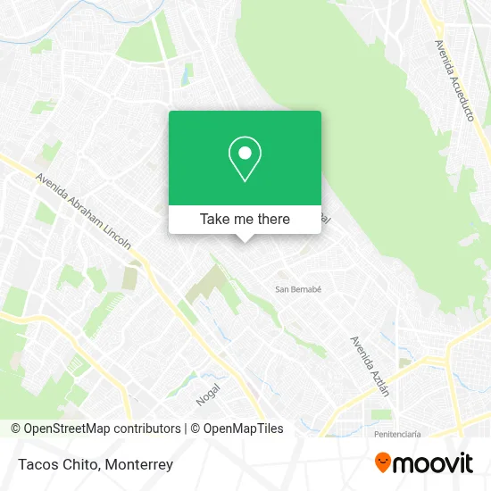 Tacos Chito map