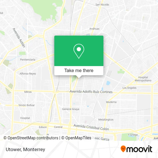 Utower map