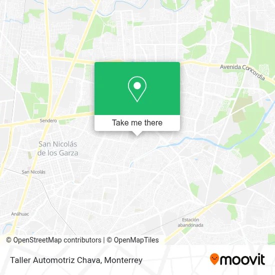 Taller Automotriz Chava map