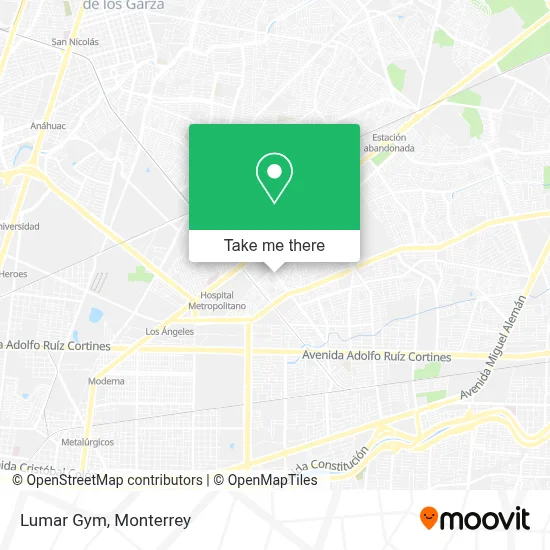 Lumar Gym map