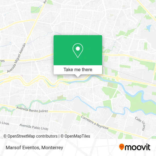 Marsof Eventos map