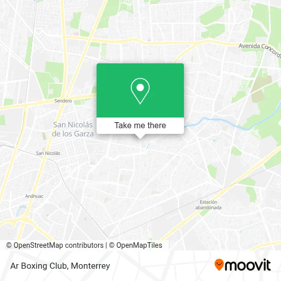 Ar Boxing Club map