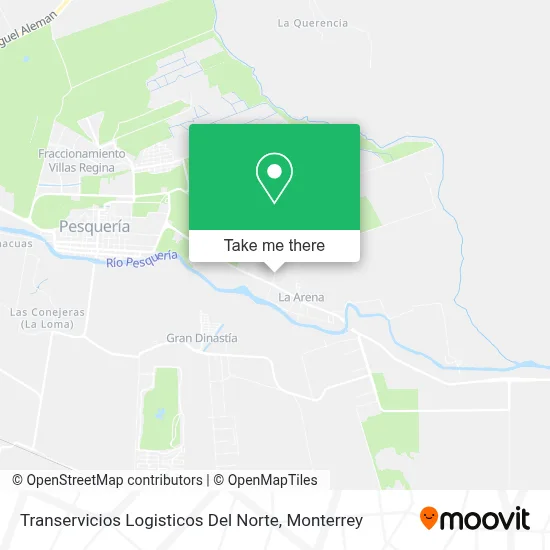 Transervicios Logisticos Del Norte map