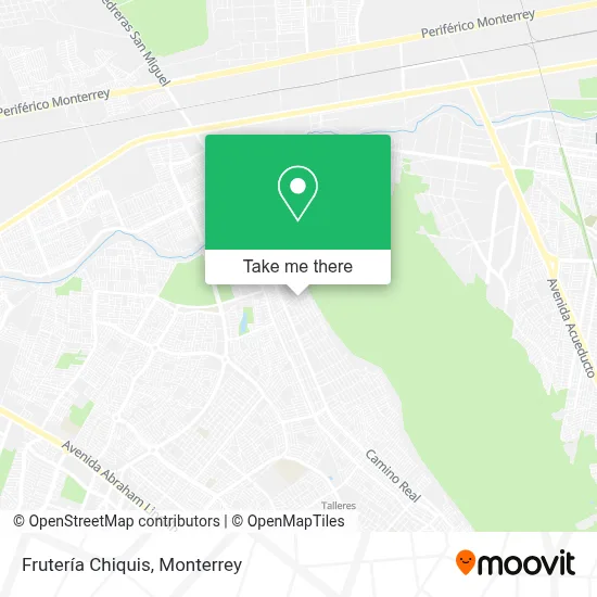 Frutería Chiquis map