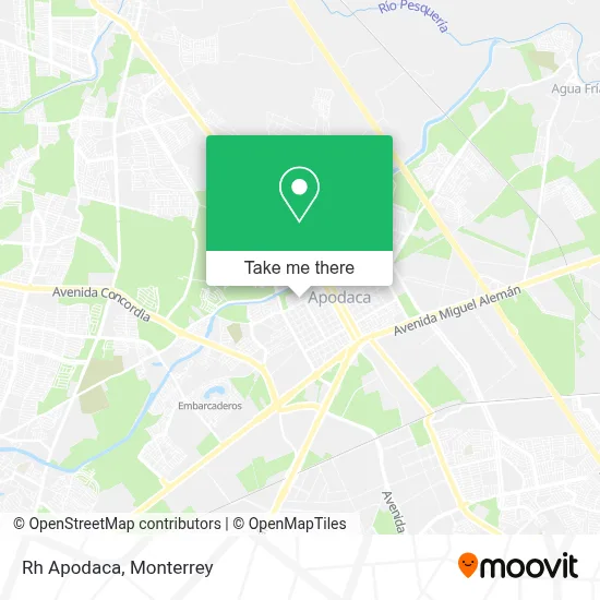 Rh Apodaca map