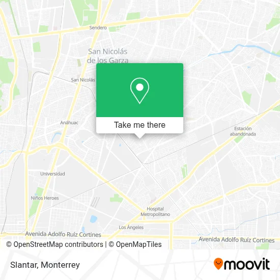 Slantar map