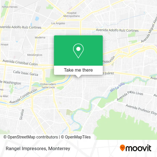 Rangel Impresores map