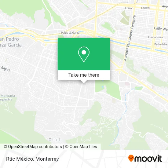 Rtic México map
