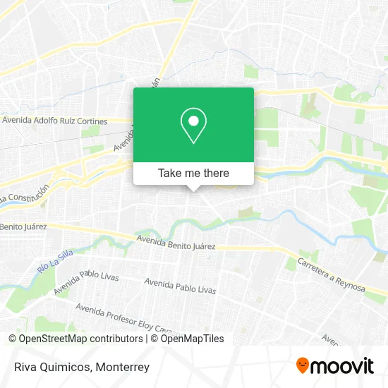 Riva Quimicos map