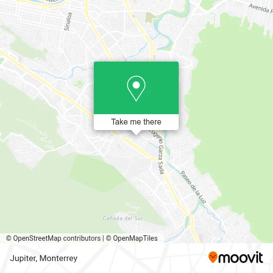 Jupiter map