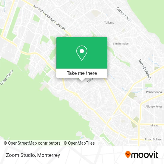 Zoom Studio map