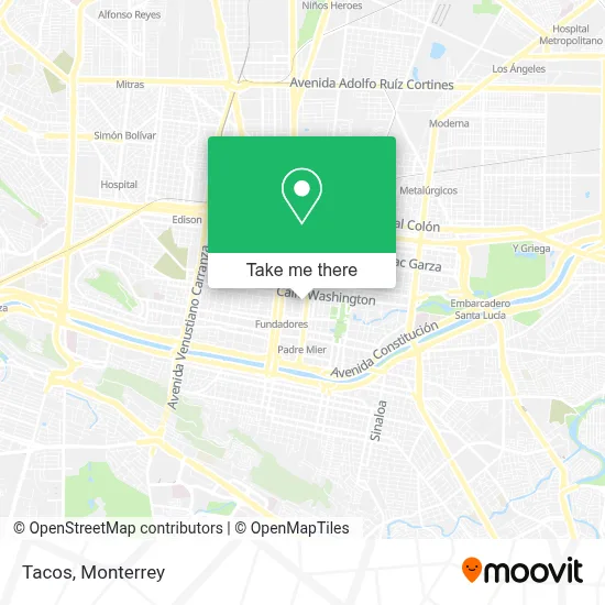 Tacos map