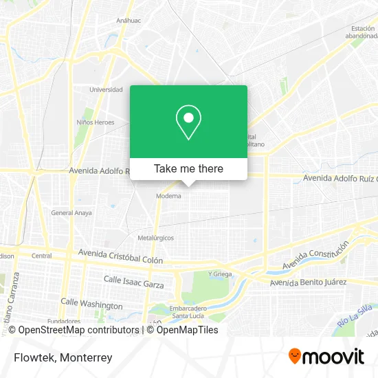 Flowtek map
