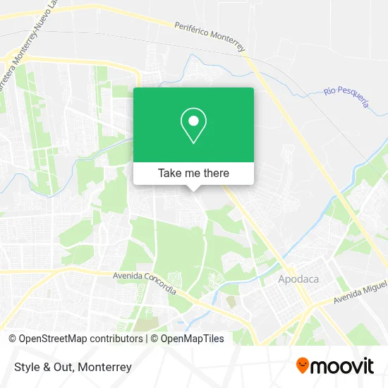 Style & Out map
