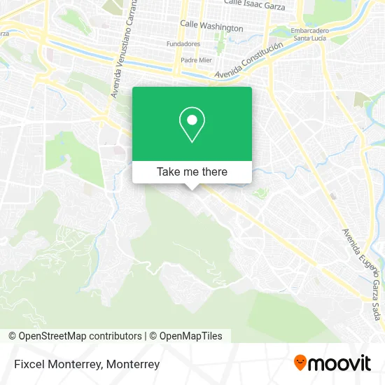 Fixcel Monterrey map