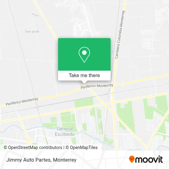 Jimmy Auto Partes map