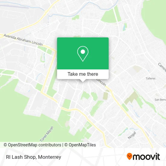 Rl Lash Shop map