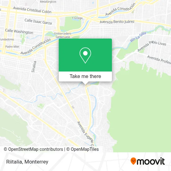 Riitalia map