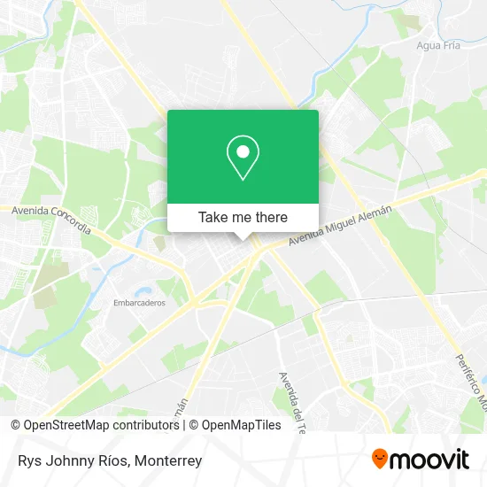 Rys Johnny Ríos map