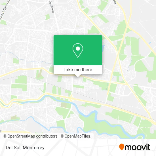 Del Sol map