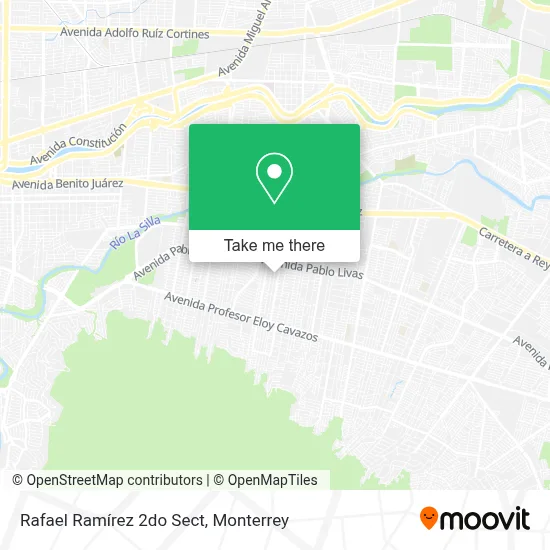 Rafael Ramírez 2do Sect map
