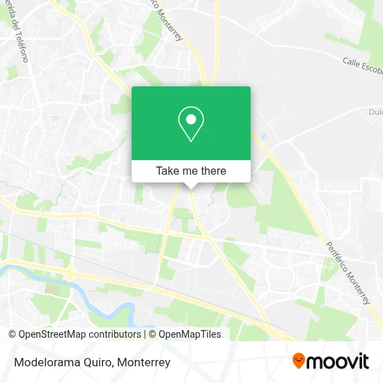 Modelorama Quiro map
