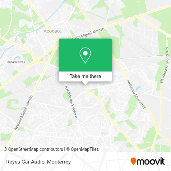 Reyes Car Audio map