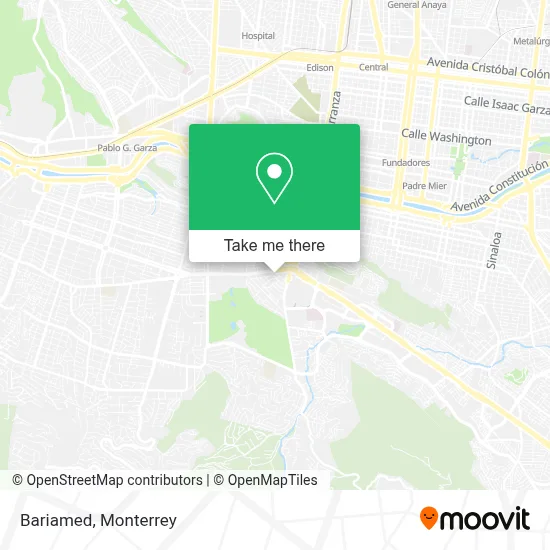 Bariamed map