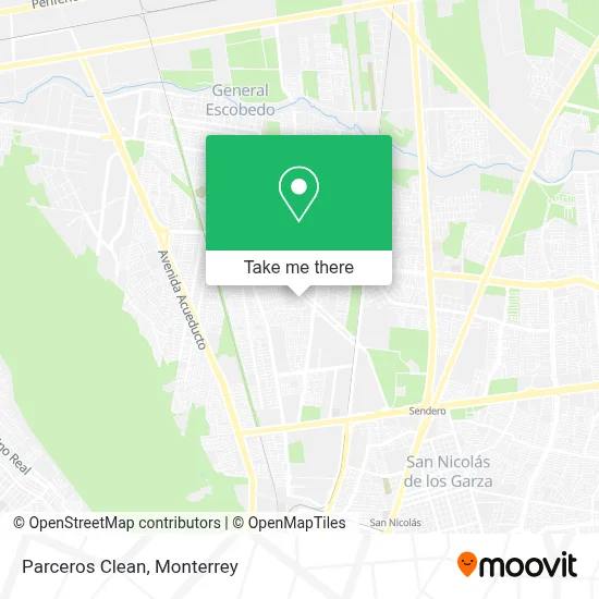 Parceros Clean map
