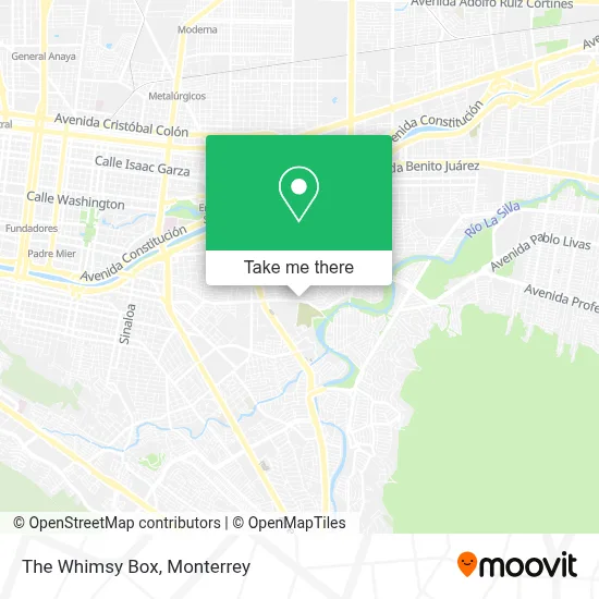 The Whimsy Box map