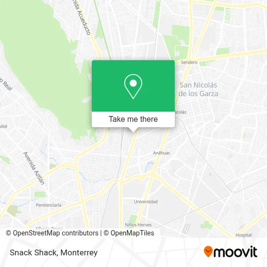 Snack Shack map