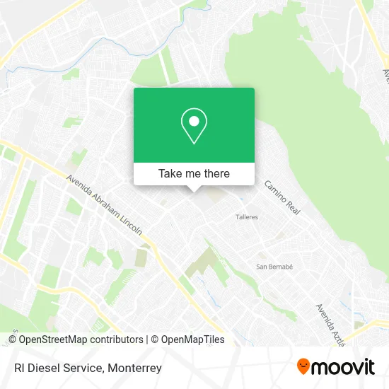 Rl Diesel Service map