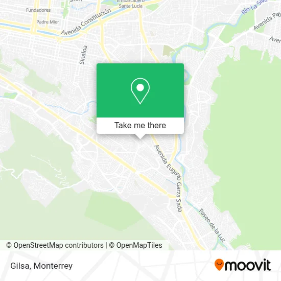 Gilsa map
