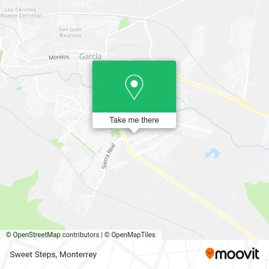 Sweet Steps map